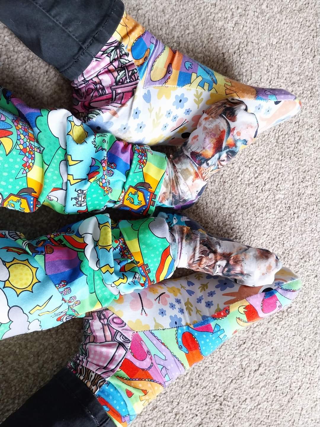 Scrappy socks!