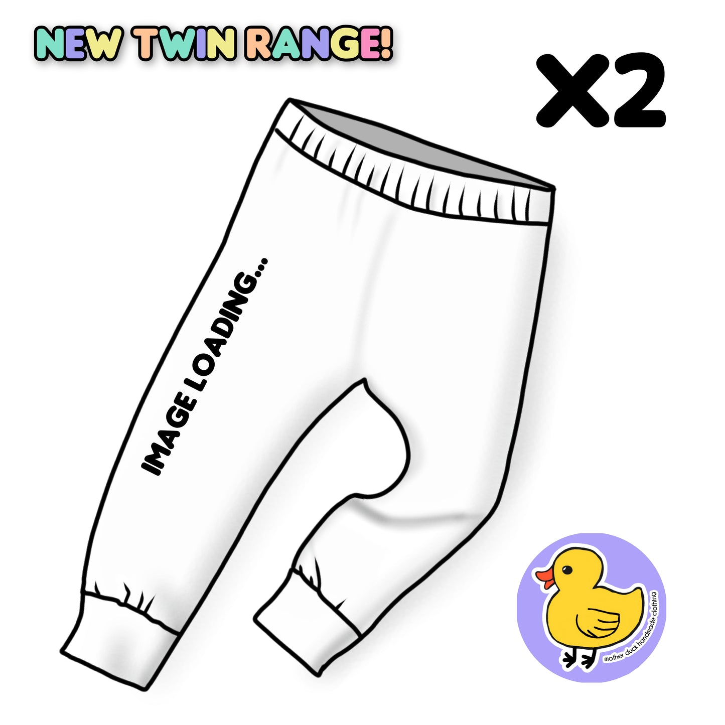 Twin me! 2x Leggings (cuffed)