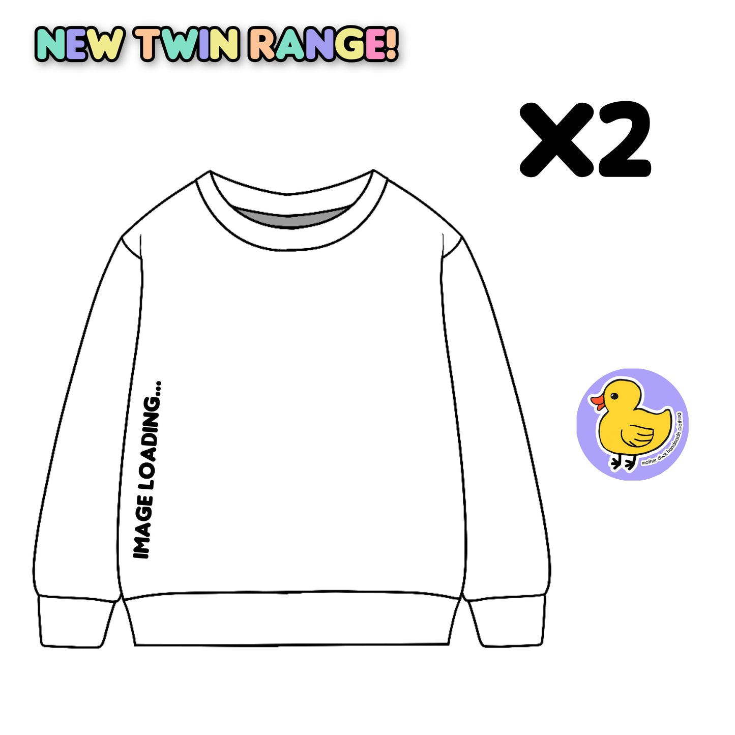 Twin me! 2x Sweatshirts / Jumpers