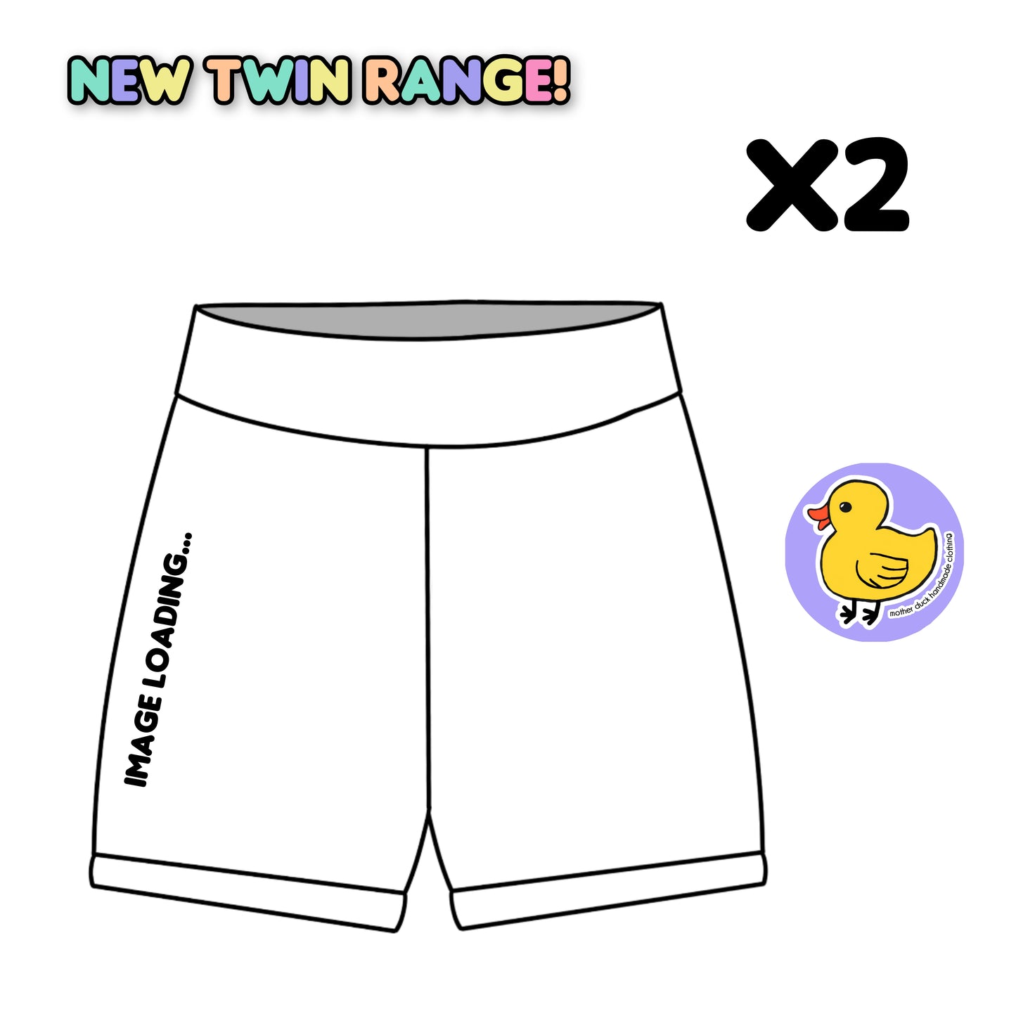 Twin me! 2x Shorts