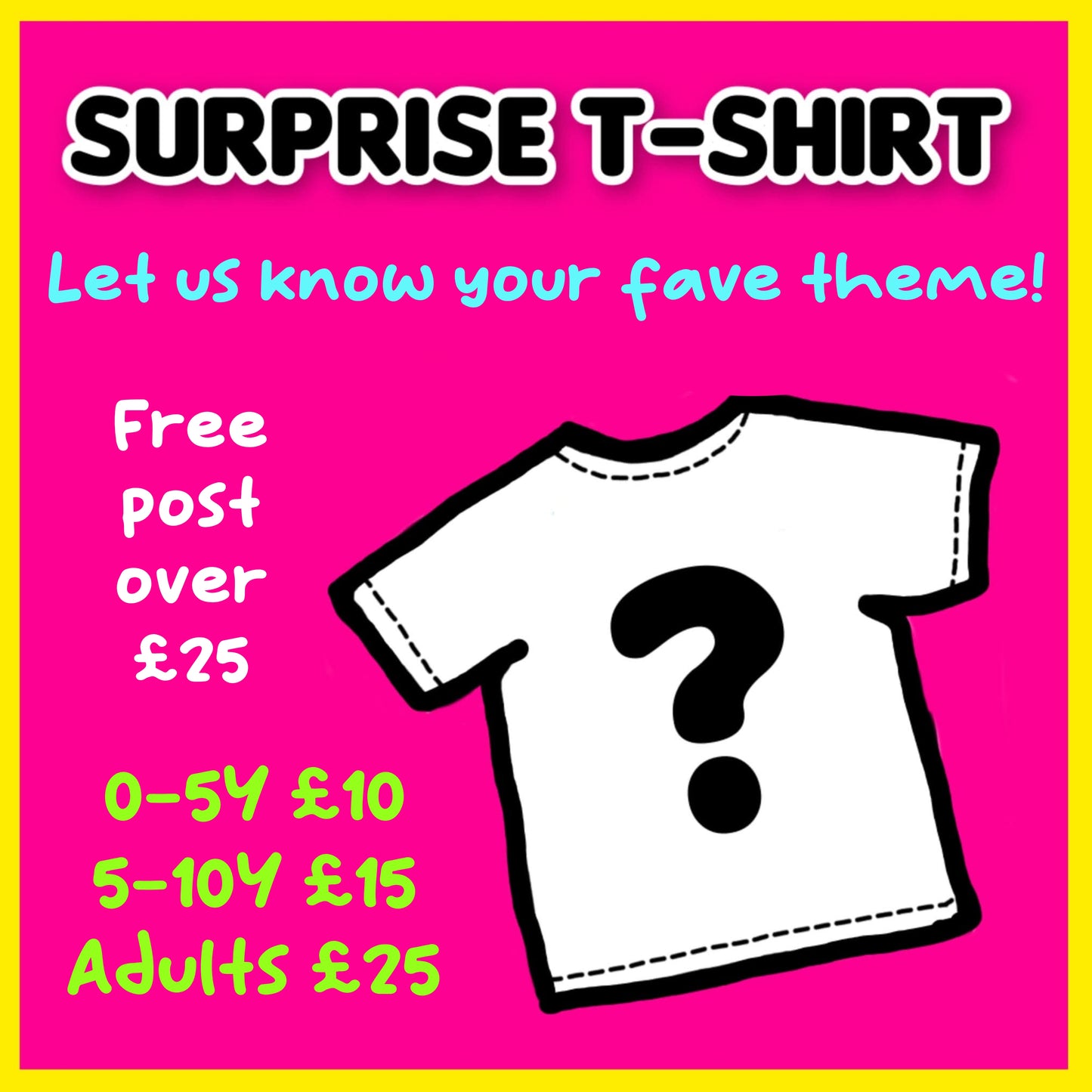 Tenner tues - T-shirts!