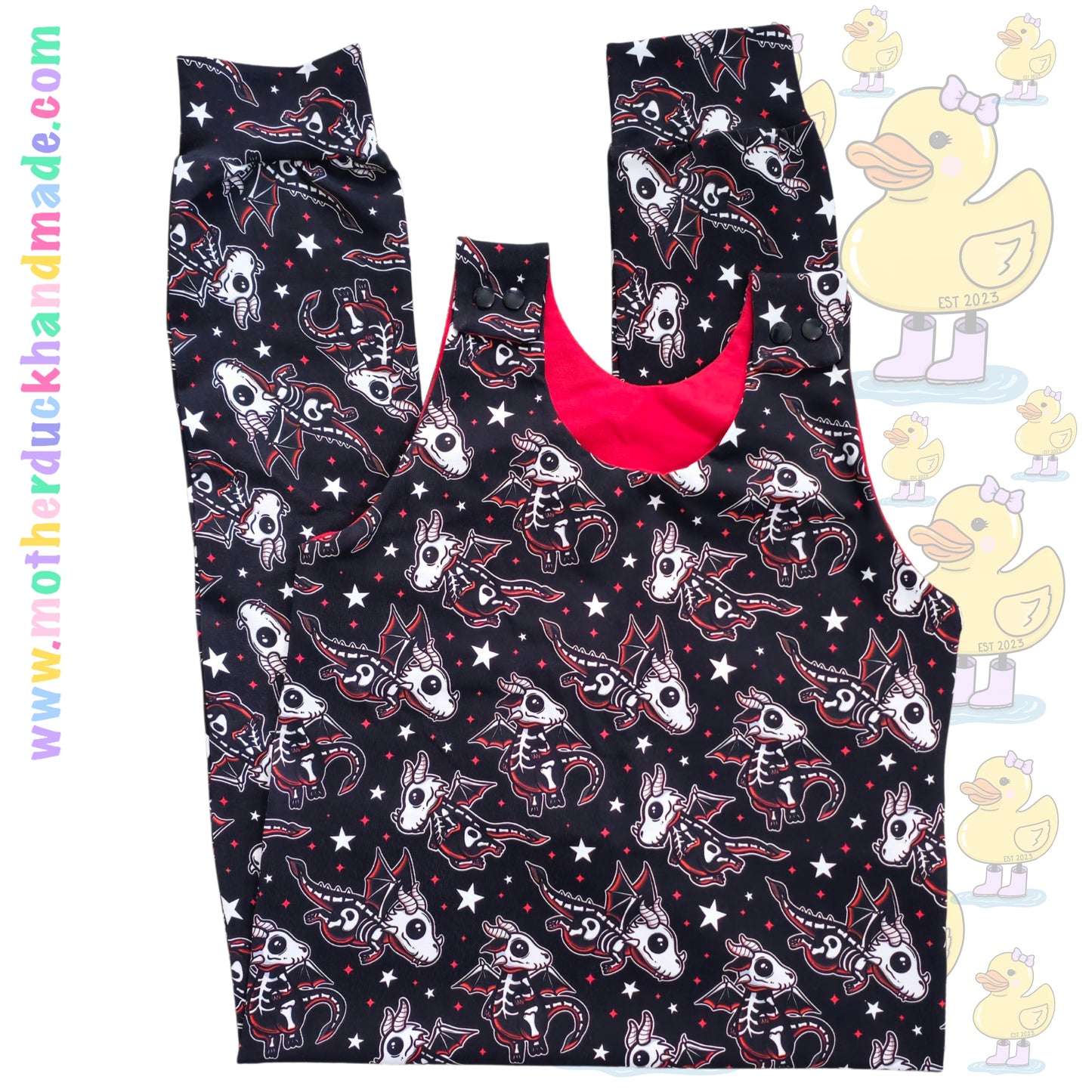 Childrens Long romper - Shoulder snaps (0-6Y)
