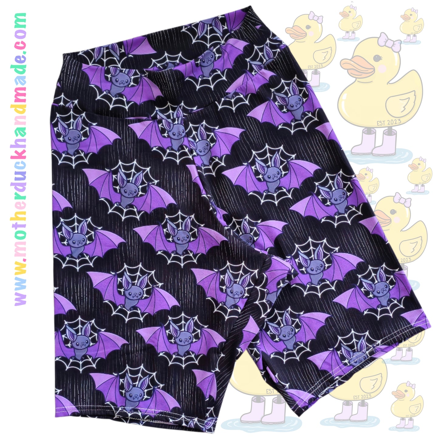 Womens/Teens cycle shorts STANDARD - Yoga or elastic waistband (UK4-28)