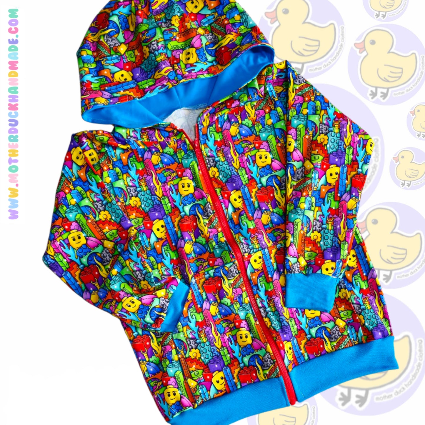 Childrens Zip-up Jackets - Reversible available (0-8Y)