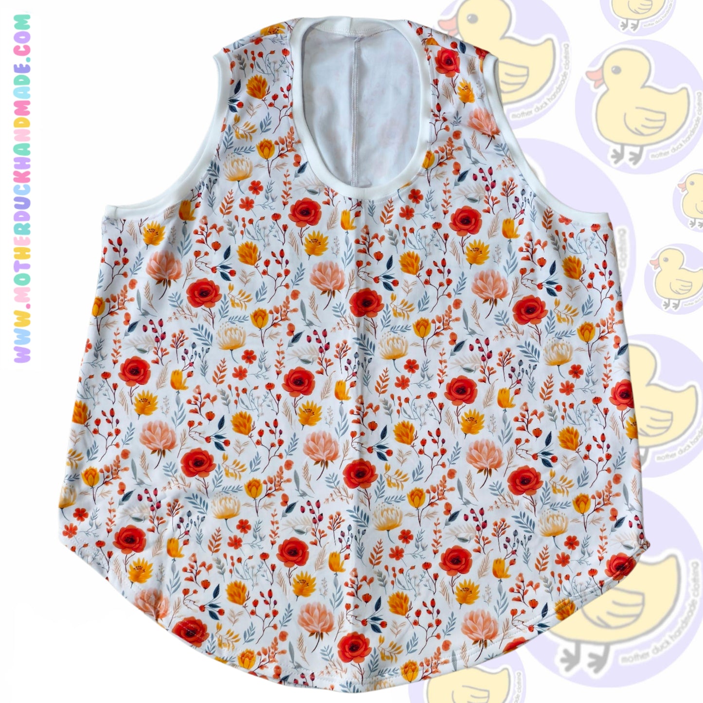 Womens/Teens Curved Hem Vest (UK4-28)