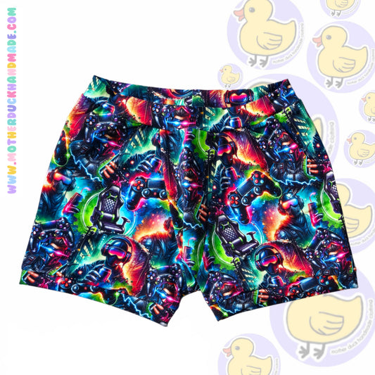 Childrens Boxer shorts - Full print or scrappy (6m-12Y)