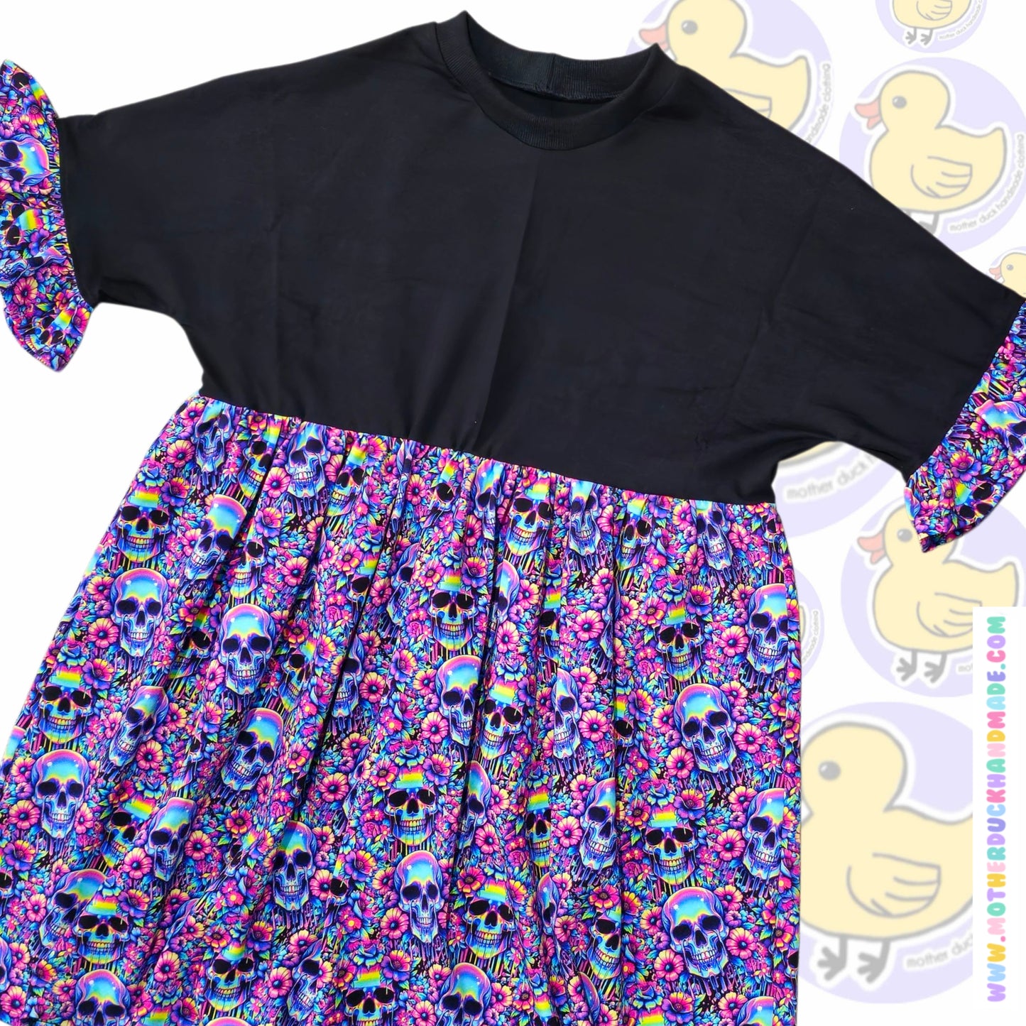 Womens/Teens SMOCK dress (UK4-24) with or withoust sleeve frill
