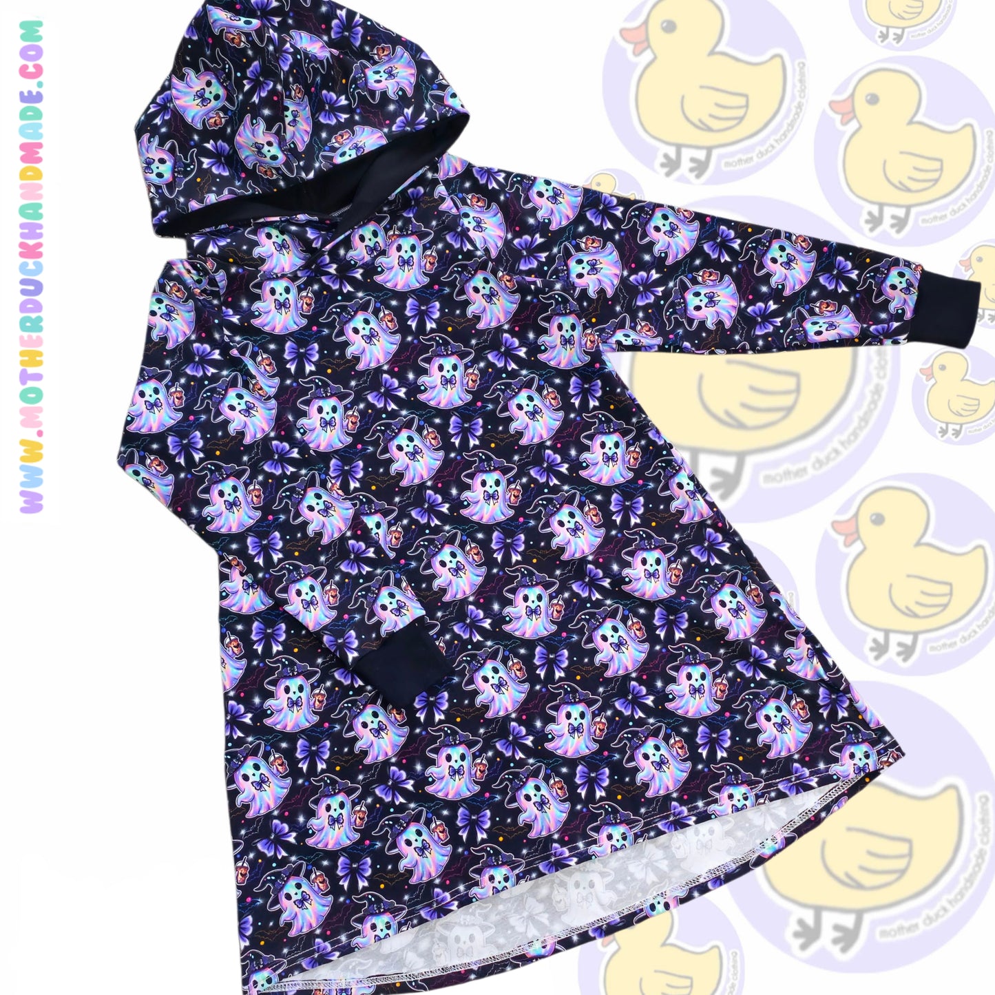Childrens Hooded dress (18m-11Y)