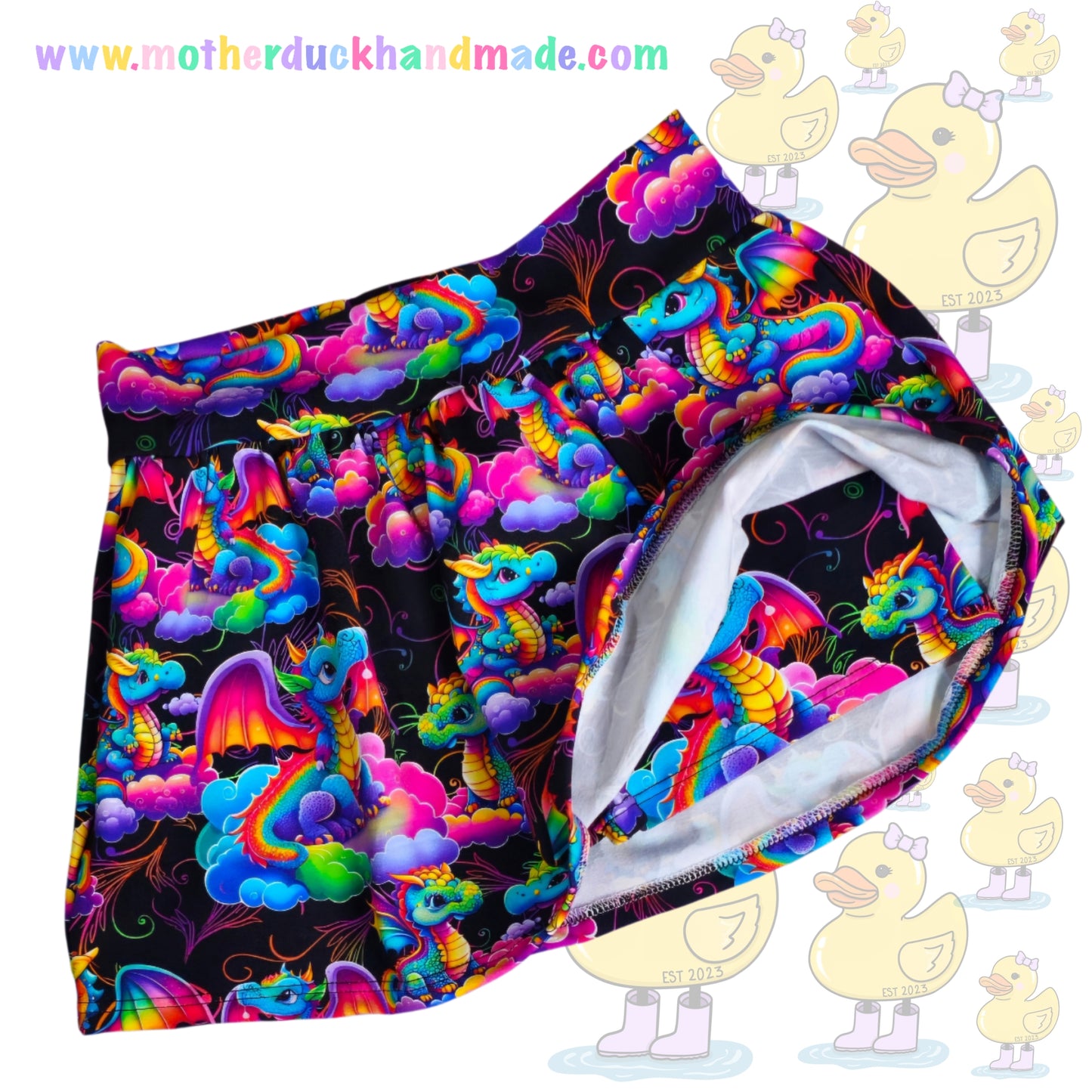 Childrens Skort - Skirt with hidden shorts (2-10Y)