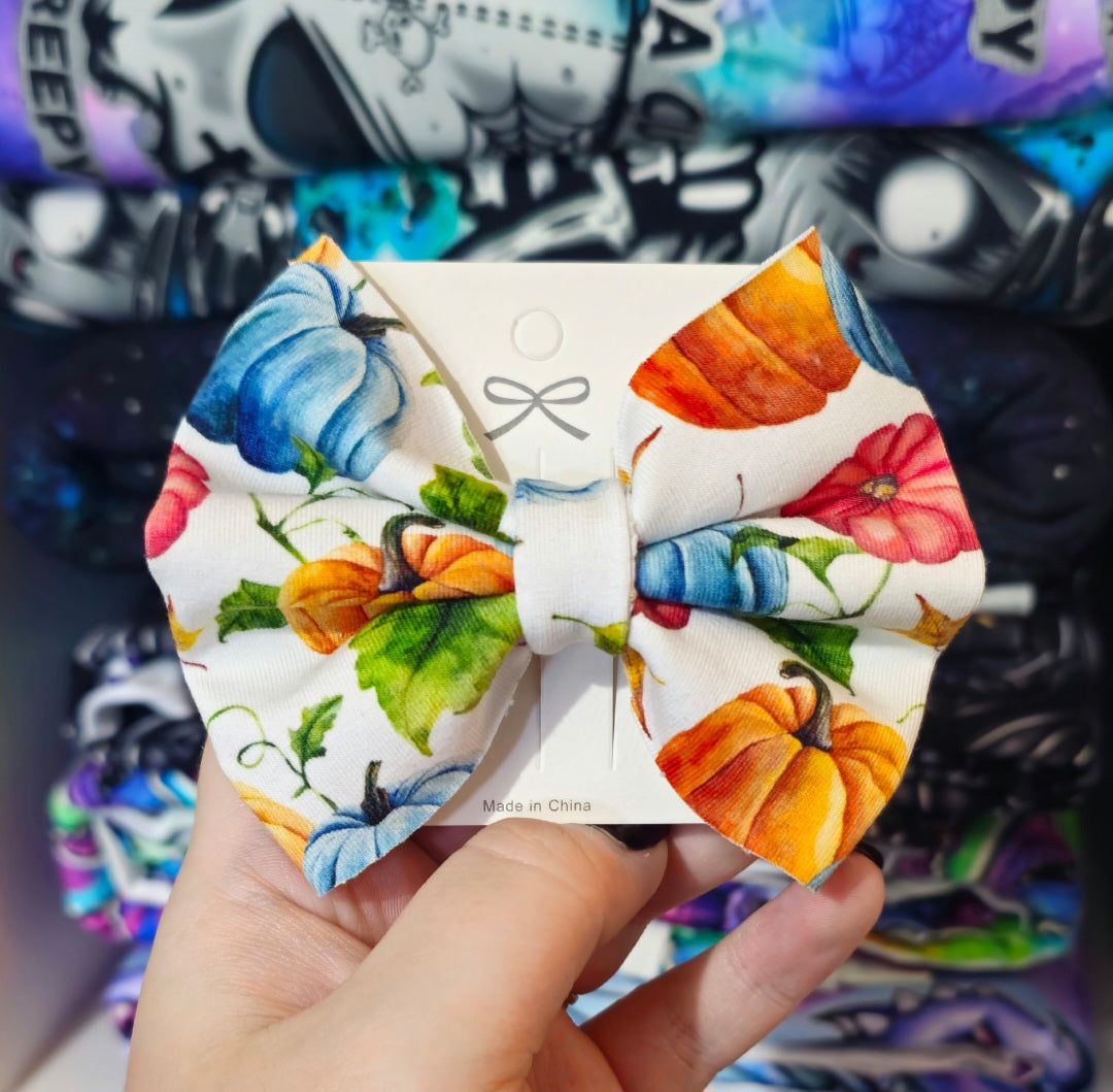 4 inch clip in hair bow