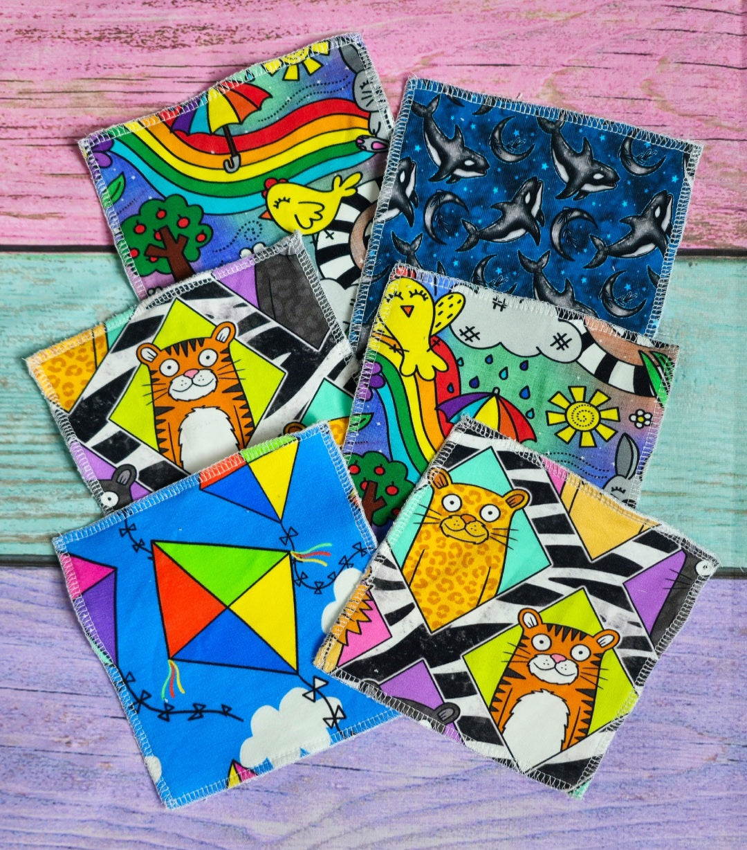 Resuable wipes - square