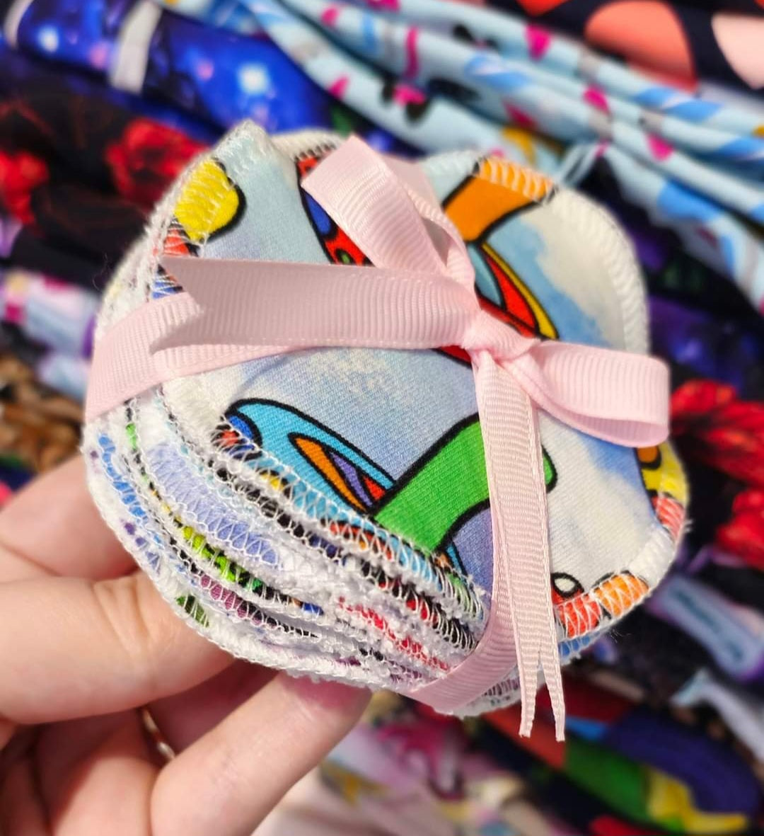 Reusable wipes - circle