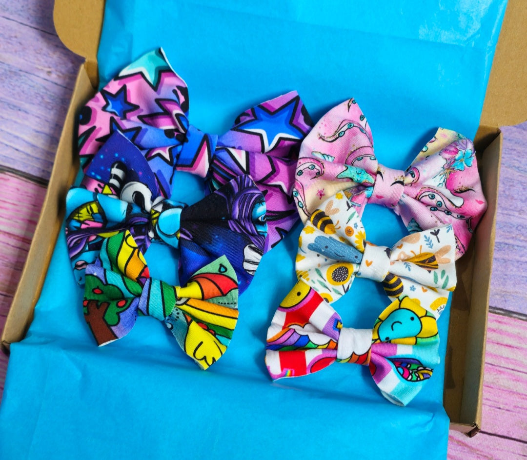 Scrappy bow box!
