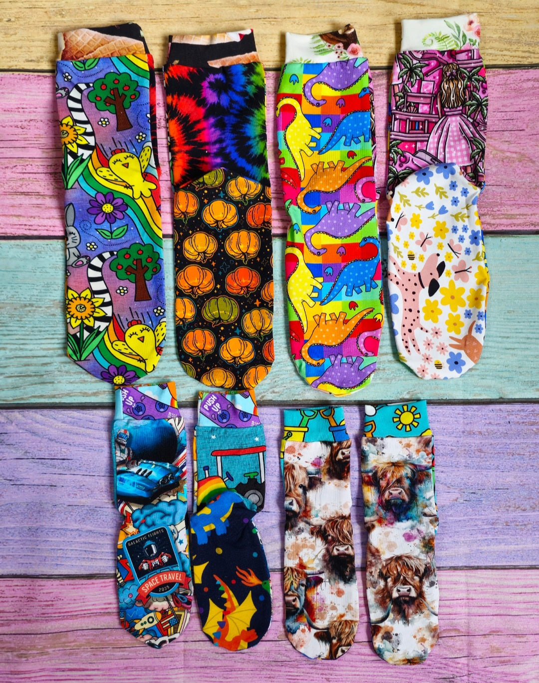 Scrappy socks!