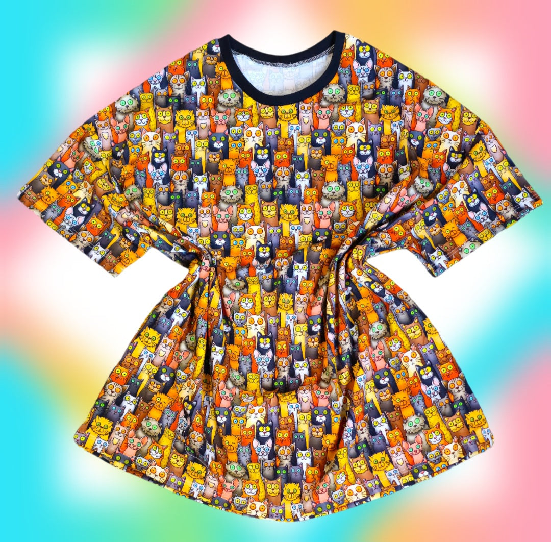 Adult oversized tee (short & long sleeve)