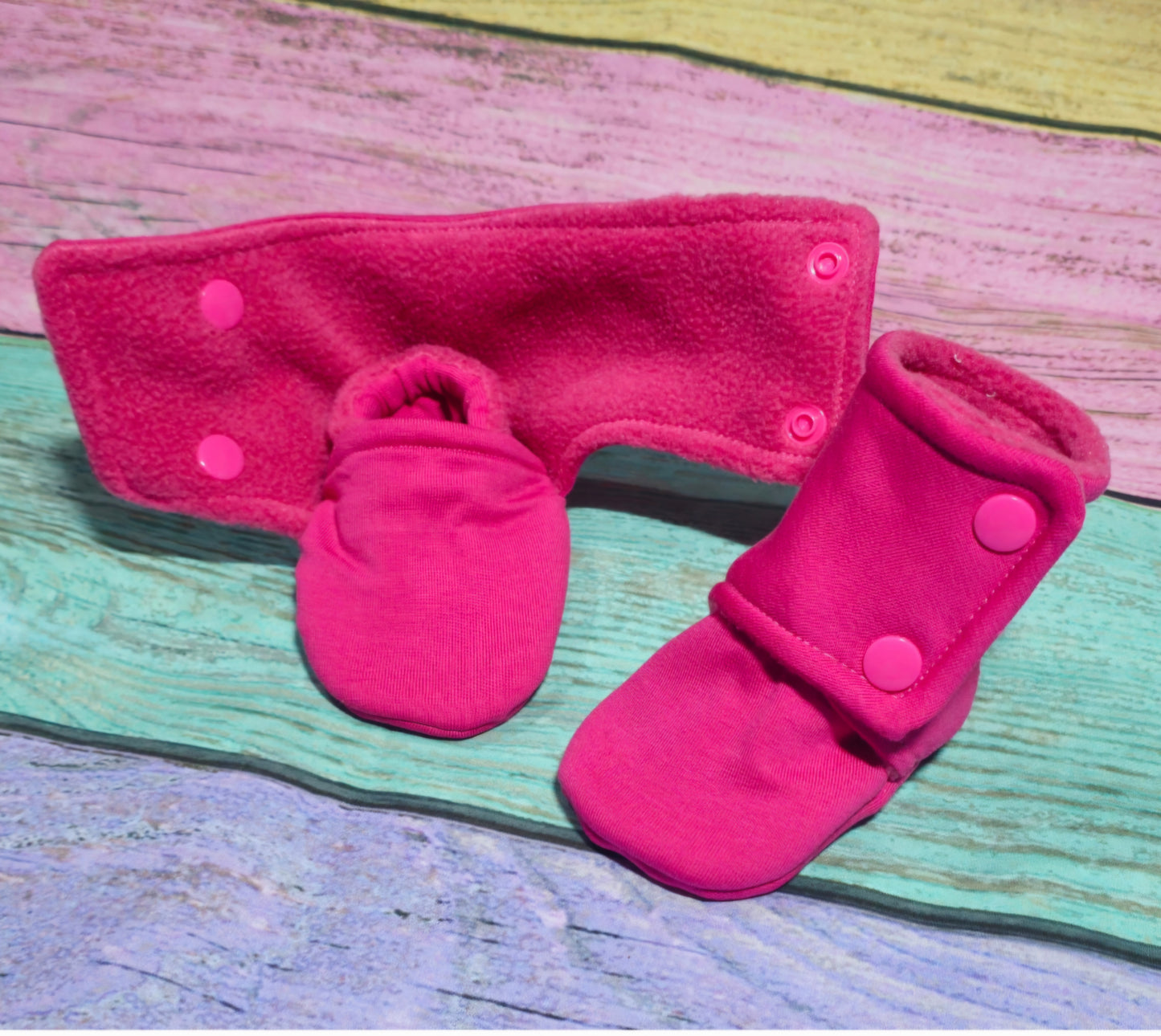 Full cover baby booties