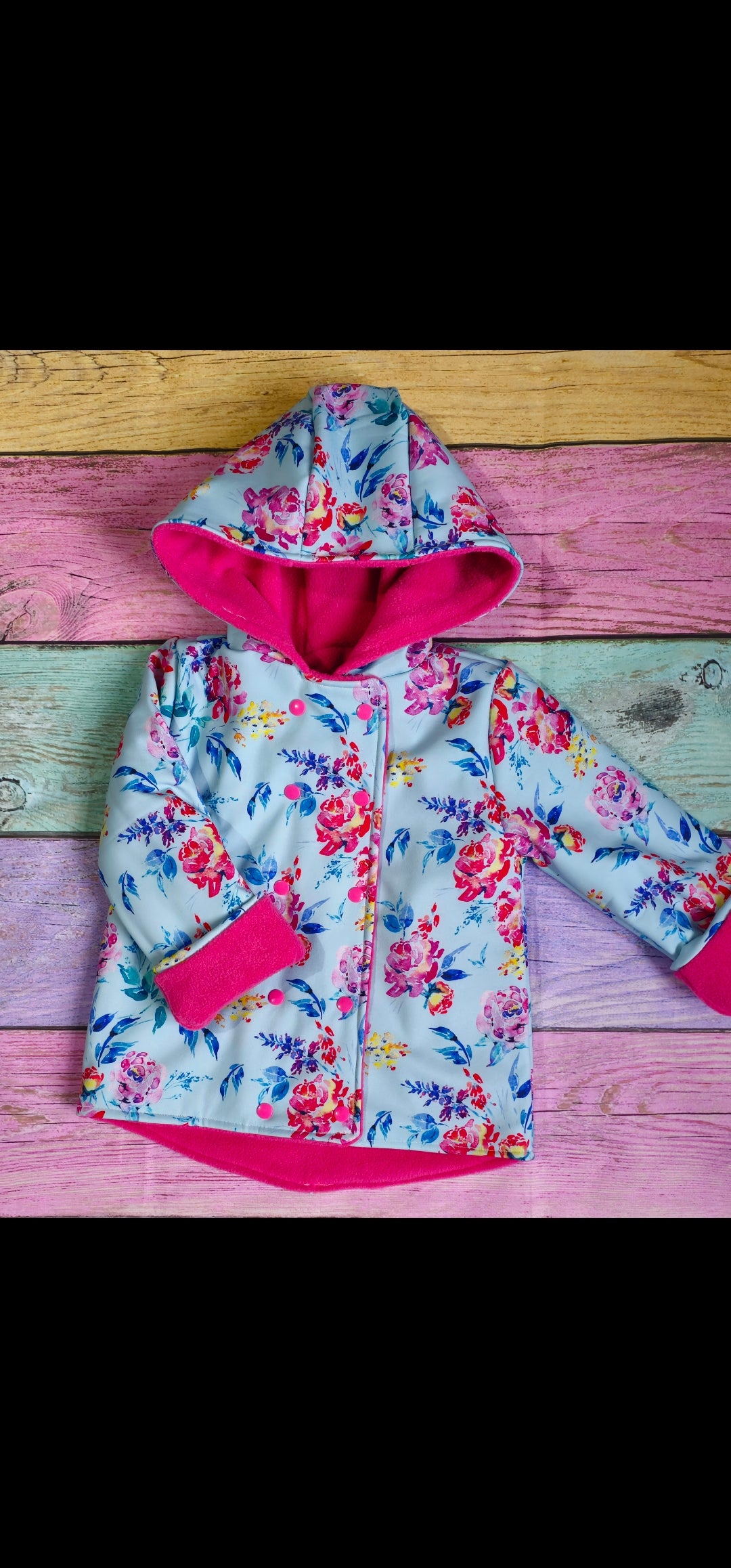 Zip or button up coat - fully lined