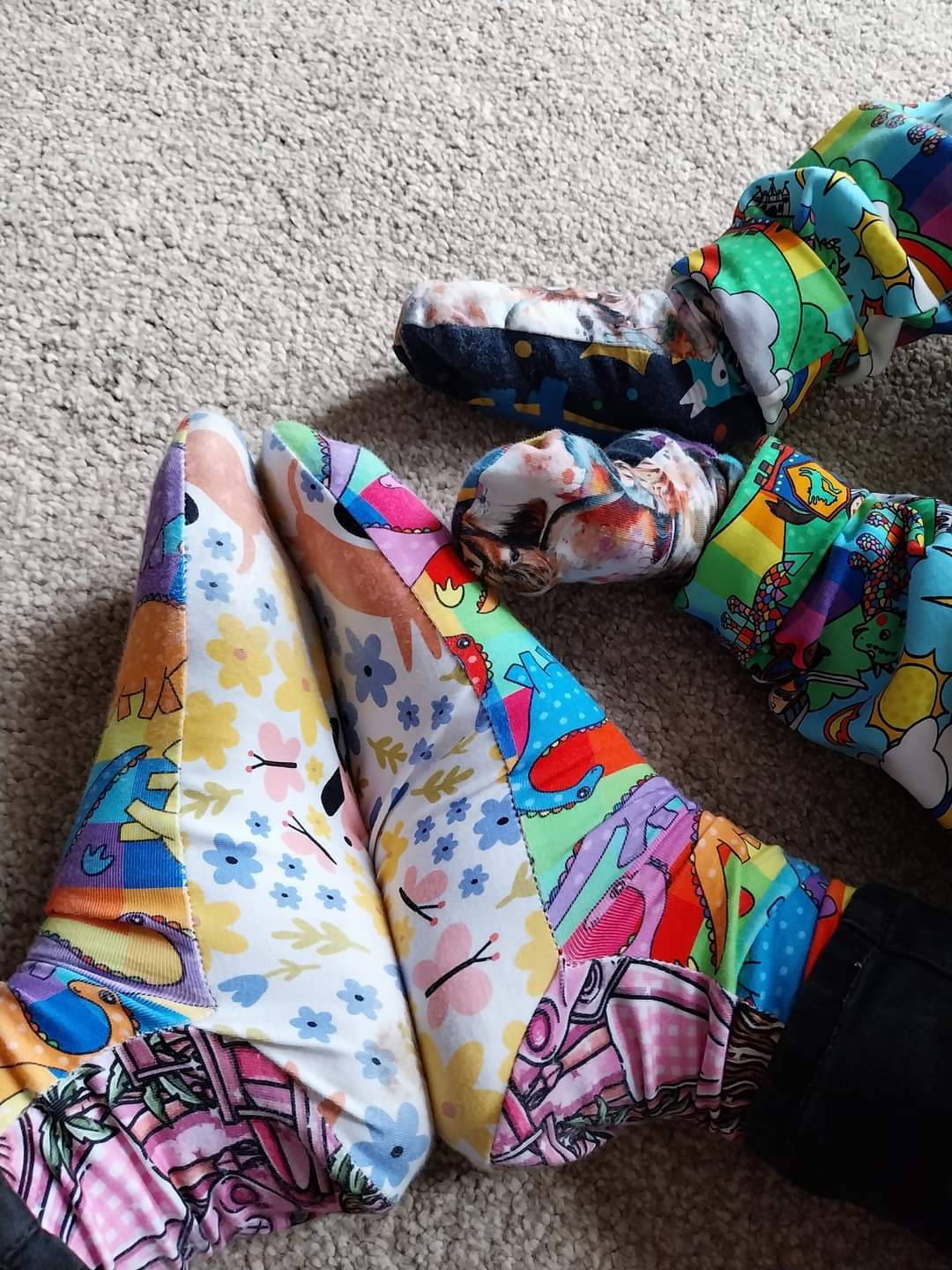 Scrappy socks!