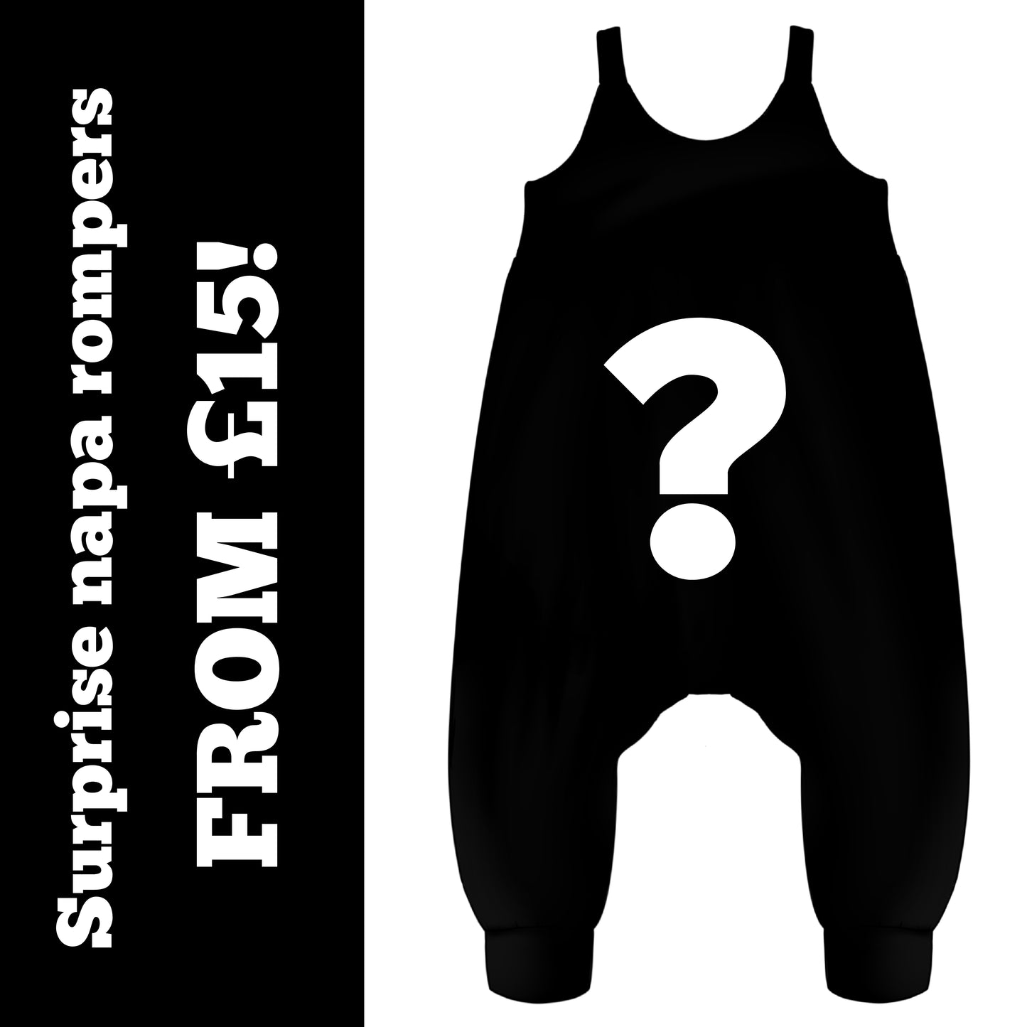 BLACK FRIDAY! Surprise Napa rompers