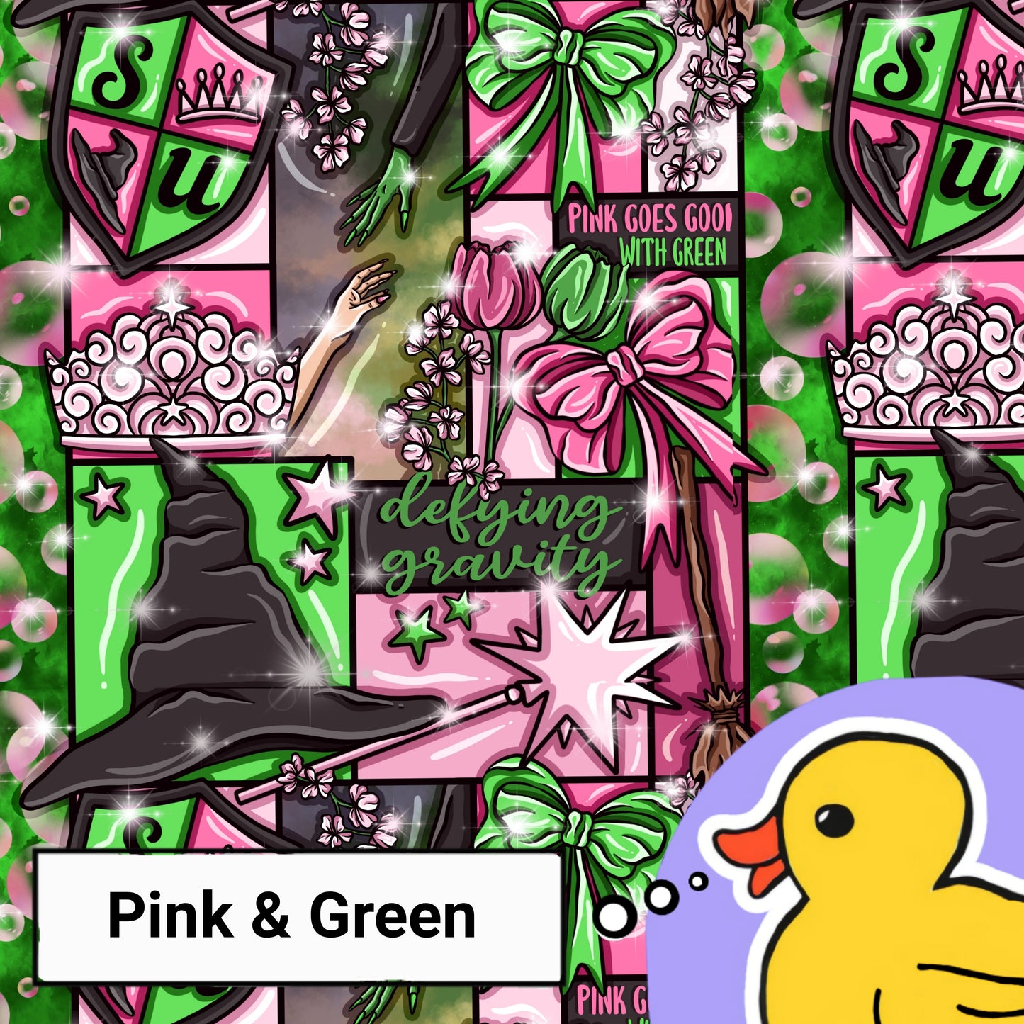Pink & Green