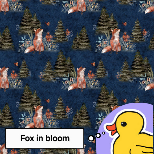 Fox in bloom
