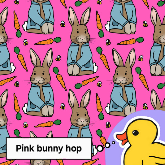 Pink bunny hop