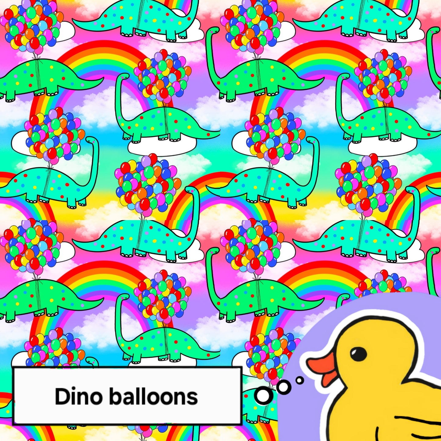 Dino balloons