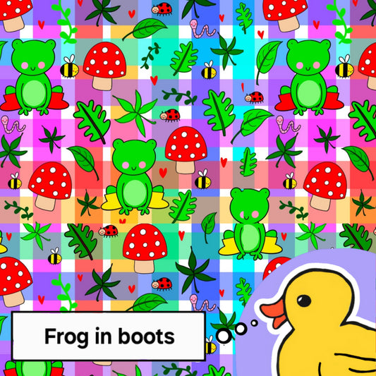 Frog in boots