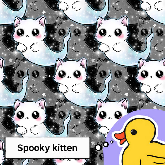 Spooky kitten