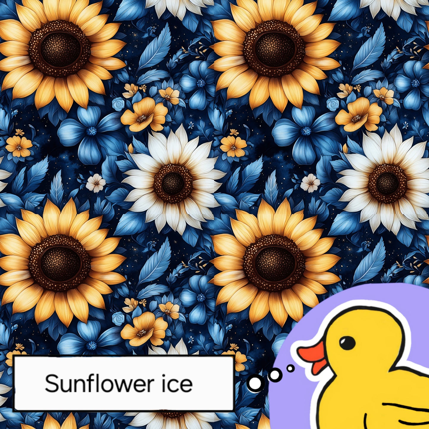 Sun flower ice