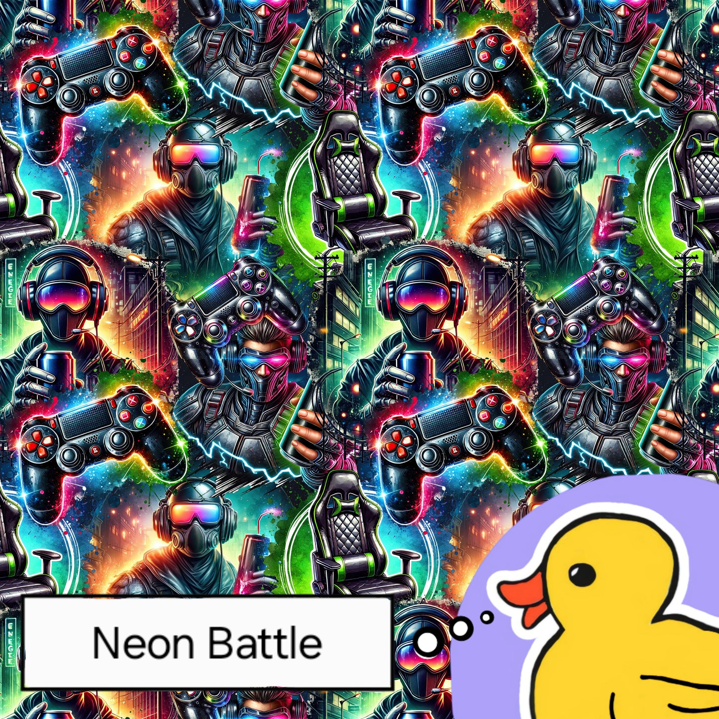 Neon battle