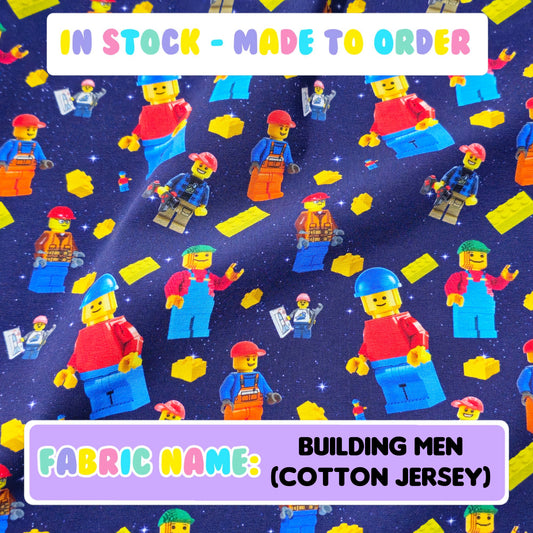 IN STOCK - Building men (cotton jersey)