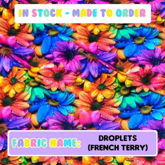IN STOCK - Droplets (french terry)