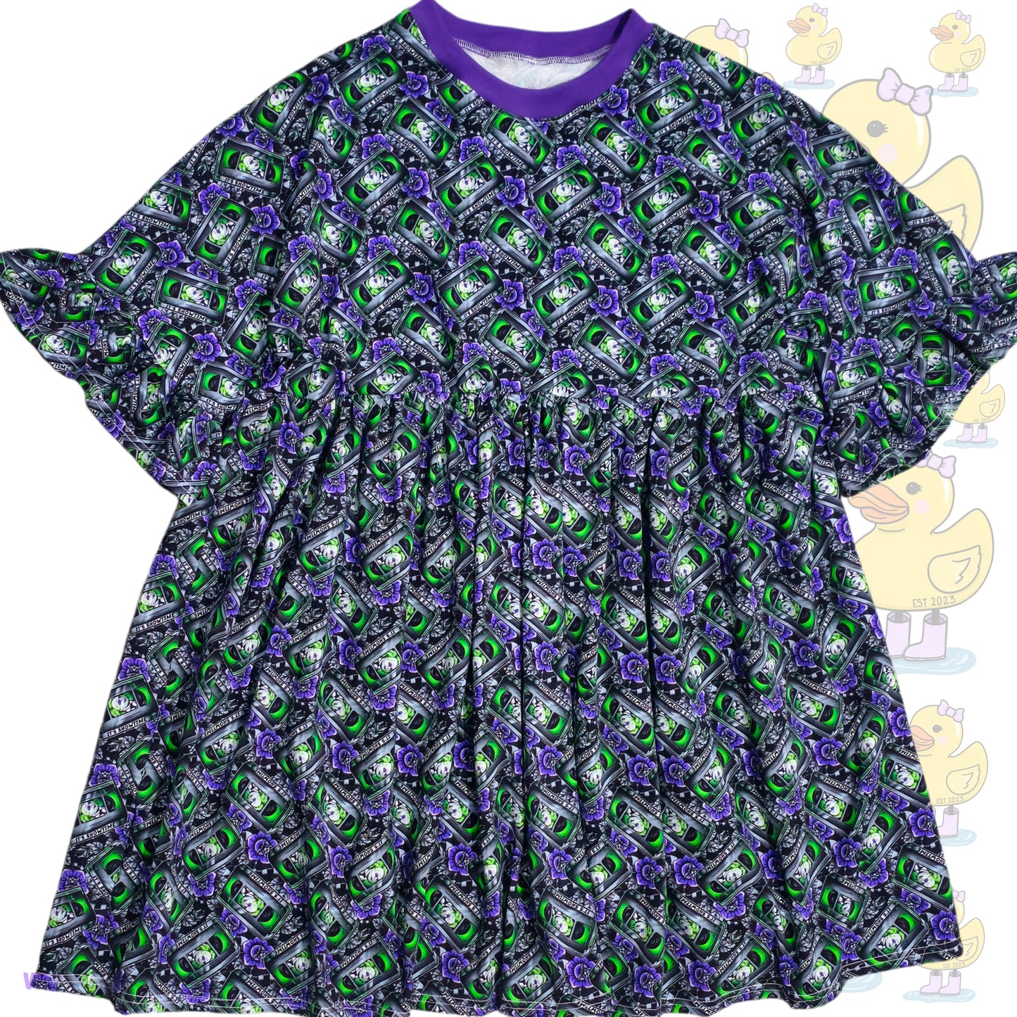 Womens/Teens SMOCK dress (UK4-24) with or withoust sleeve frill