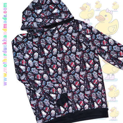 Womens/Teens curve fit hoodie (UK4-28)