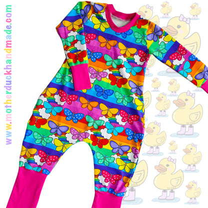 Childrens Beatbox romper - Optional hood & sleeve lengths (0-12Y)
