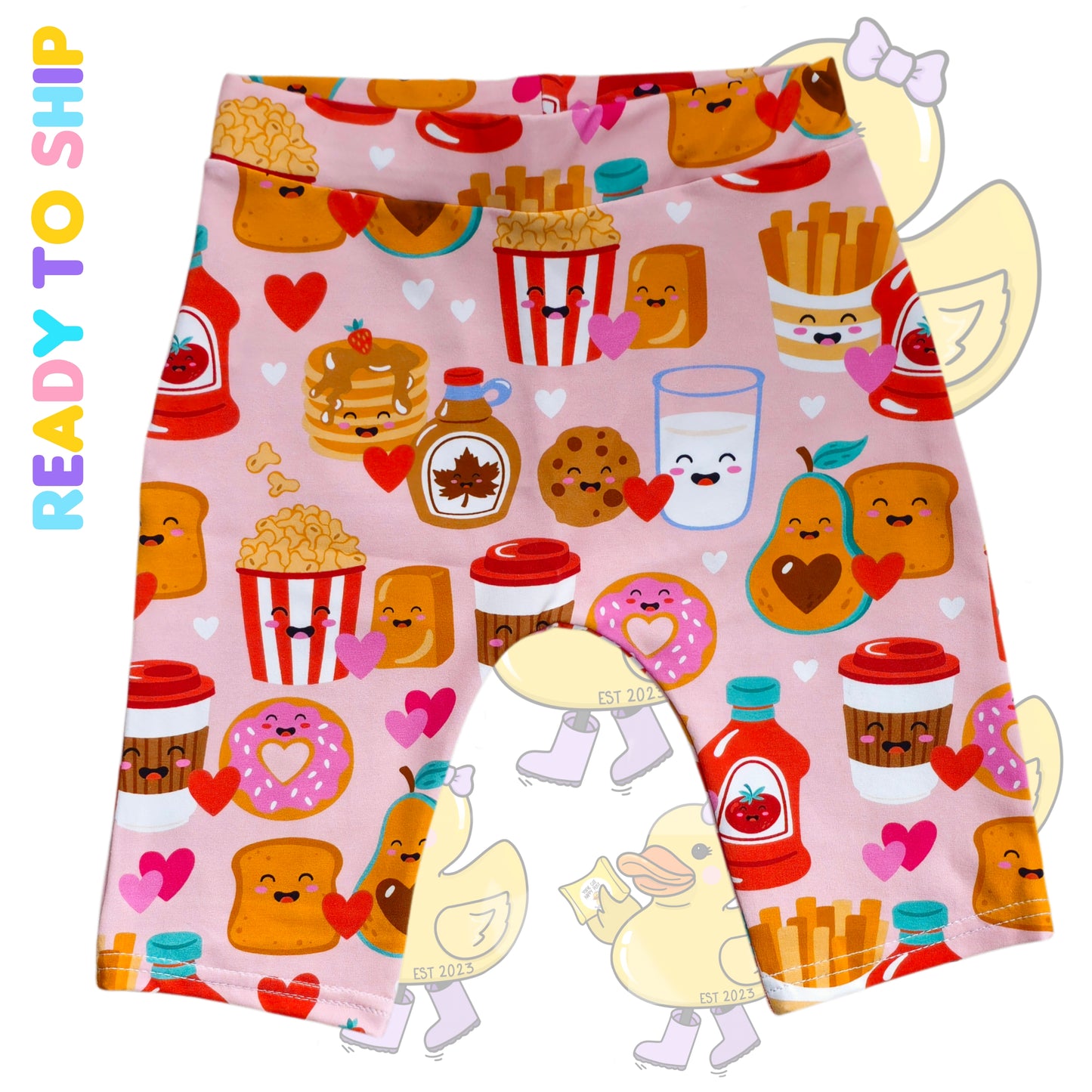 7-8 YEARS - Kawai food shorts