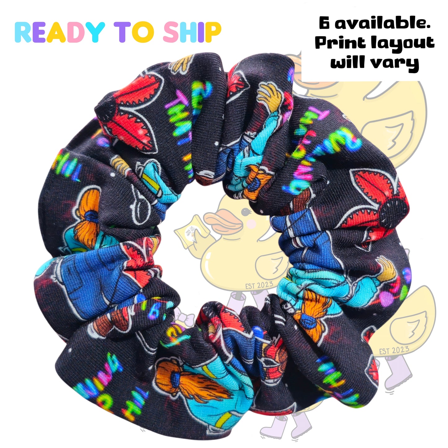 HAIR SCRUNCHIE - Freinds dont lie (6 available)