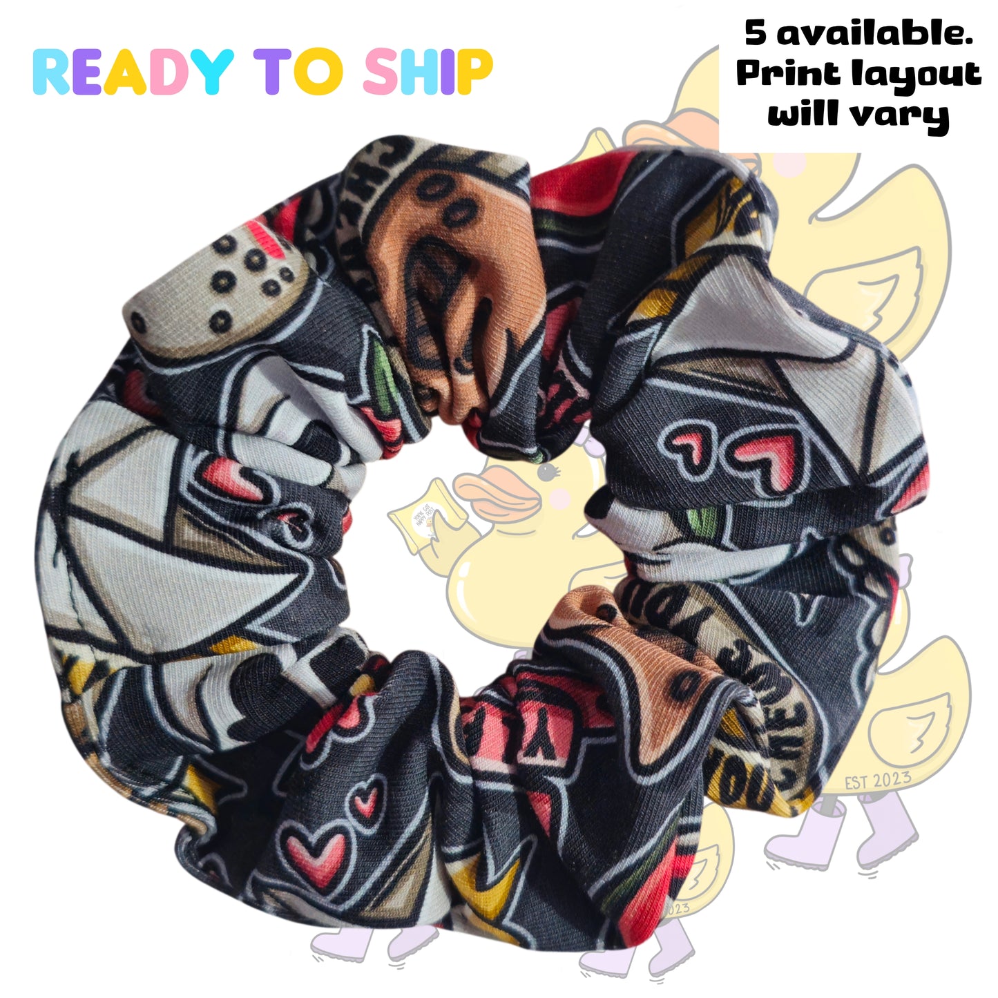 HAIR SCRUNCHIE - Kill for you (5 available)