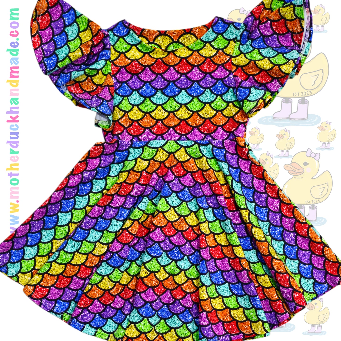 Tofino Full Circle Dipped Twirly Dress (18m-16Y)