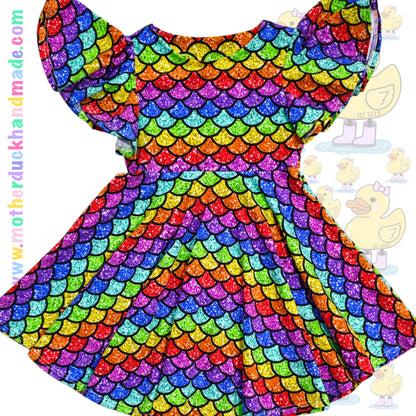Tofino Full Circle Dipped Twirly Dress (18m-16Y)
