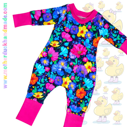 Childrens Beatbox romper - Optional hood & sleeve lengths (0-12Y)