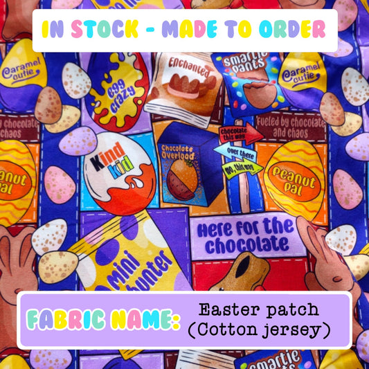 IN STOCK - Easter patch (cotton jersey)
