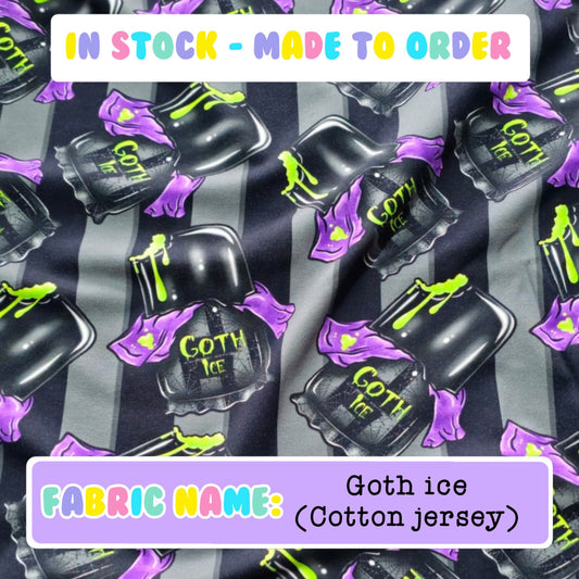 IN STOCK - Goth ice (cotton jersey)