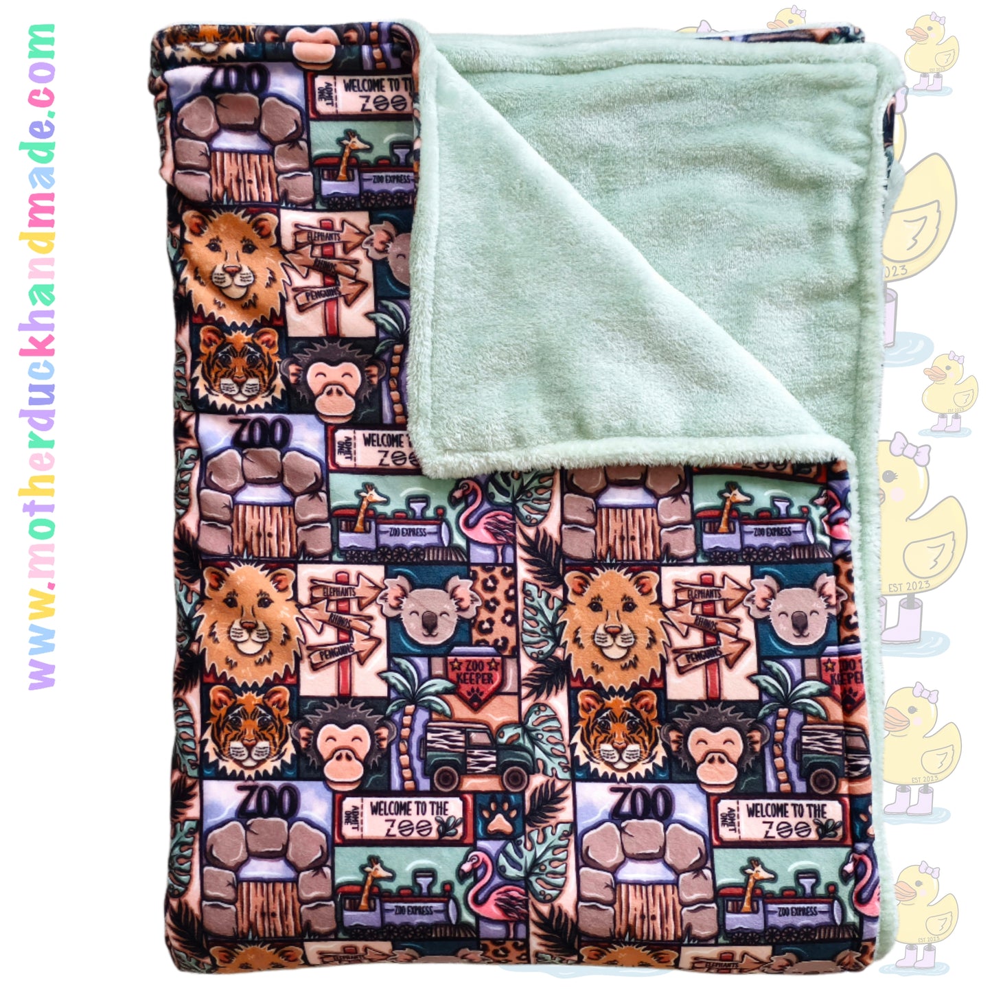 Large blankets (approx 140x100cm) - Snuggly soft & choose ANY print