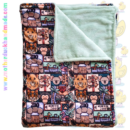 Large blankets (approx 140x100cm) - Snuggly soft & choose ANY print