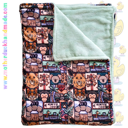 Large blankets (approx 140x100cm) - Snuggly soft & choose ANY print