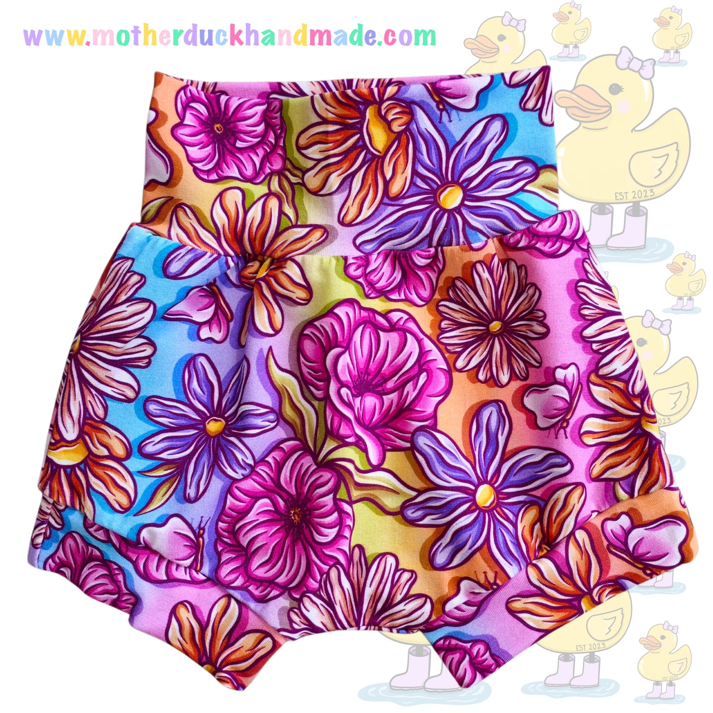 Younger childrens cuffed shorts - Bummies (0-6Y)