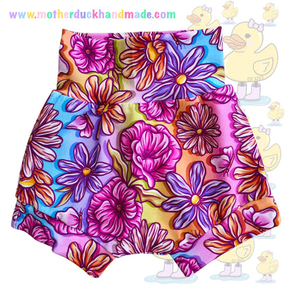 Younger childrens cuffed shorts - Bummies (0-6Y)