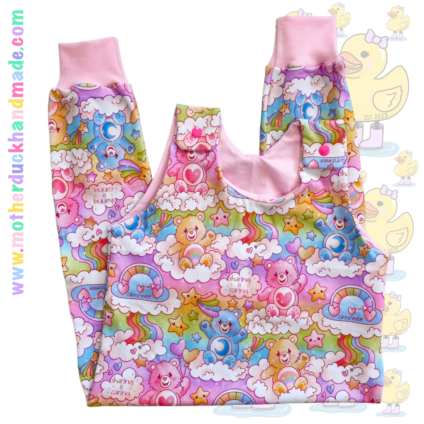 Childrens Long romper - Shoulder snaps (0-6Y)